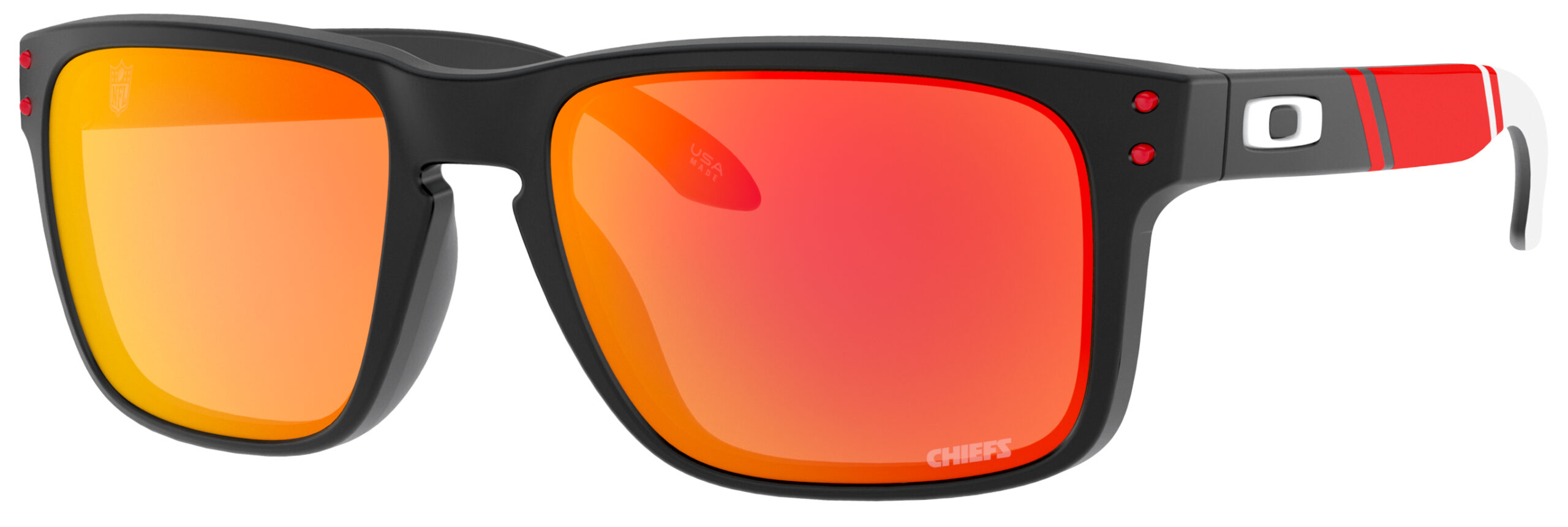 Kansas City Chiefs Sutro Prizm Ruby Lenses, Matte Black Frame