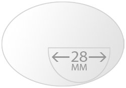 Bifocal flat-top