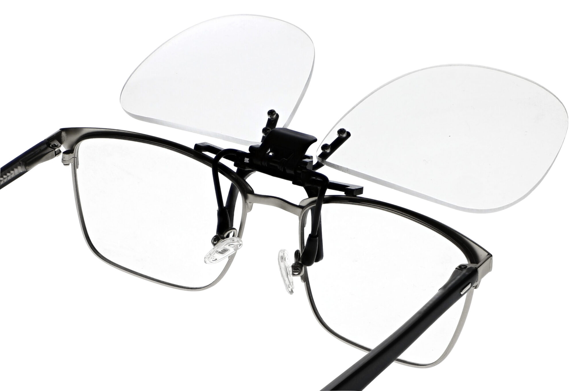 Large Clear Magnifying Clip-Ons - VS Eyewear