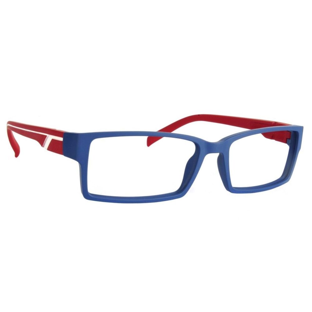 Hudson Optical H Series NON CONDUCTIVE 3  Prescription Safety Glasses - Red White Blue
