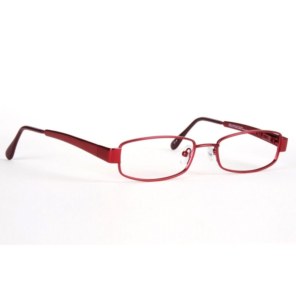 Hudson Optical Value Line Series 7 Prescription Safety Glasses - Burgundy, 51-17-145