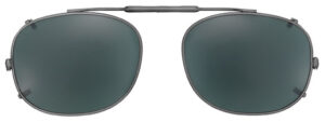 Rectangle Visionaries Clip on Polarized Sunglasses