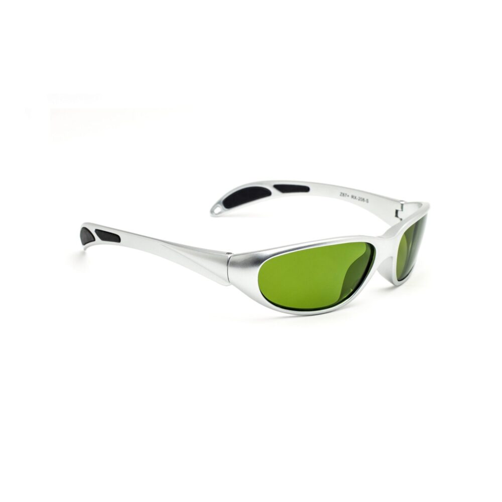 Model 208S Silver Torch Brazing Safety Glasses - Green Shade 8.0