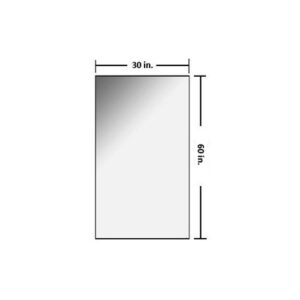 30 x 60 inch Radiation Shielding Glass