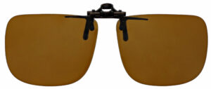  G5 Rectangle Clip On Flip Up Polarized Sunglasses