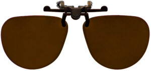  H1 Small Aviator Clip On Flip Up Polarized Sunglasses