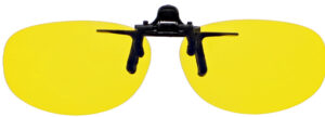  XLO Lo Oval Clip On Flip Up Night Driving Glasses