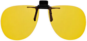  G1 Large Aviator Clip On Flip Up Night Driving Glasses