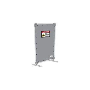 4 x 8ft Laser Safety Barrier