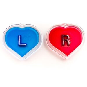 Lead Heart X-Ray Markers, #LM-010