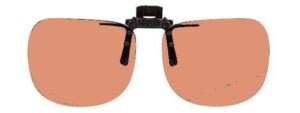 MSQ Mad Square Clip On Flip Up Polarized Sunglasses