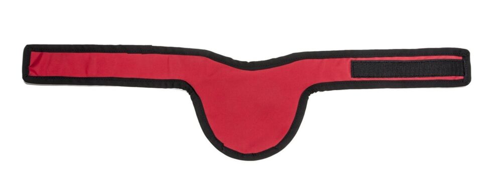 Thyroid Collar with Rear Velcro Closure - Black