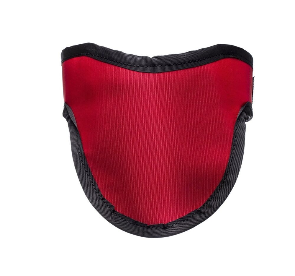 Thyroid Collar with Rear Velcro Closure - Black
