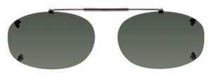 Lo Rec Rimless Visionaries Polarized Clip On Sunglasses