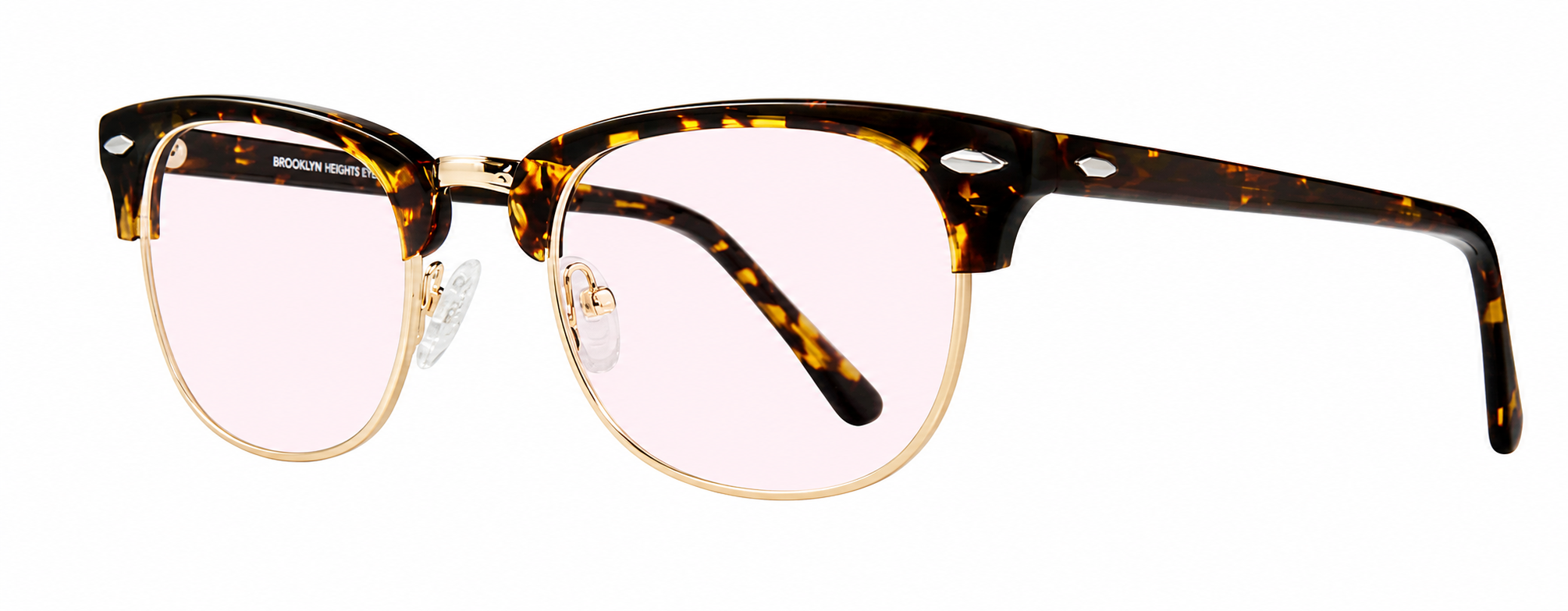 Real Glass Lens Reading Glasses with UV Blocking Comfort Tint - Clubster Frame - Image 2