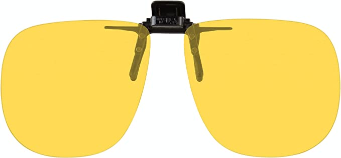 Night Vision Driving Glasses - Bifocal Yellow Lens Wrap-Around Sports Glasses For Men & Women
