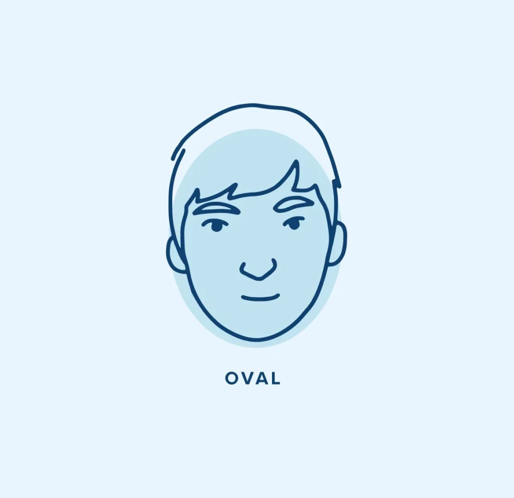 Oval Face shape