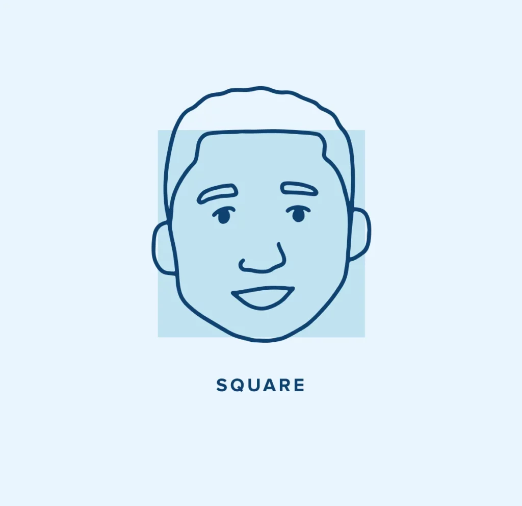 Square face shape