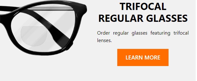 Trifocal glasses