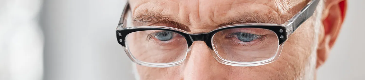 Real glass reading glasses