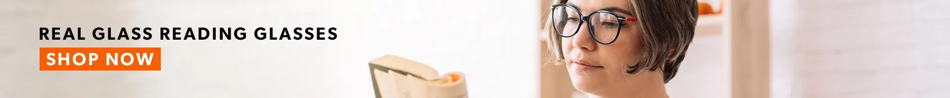 Glass Lens Reading Glasses
