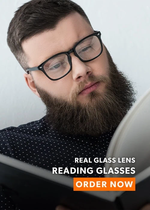 Real Glass Reading Glasses
