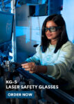 Prescription laser safety glasses