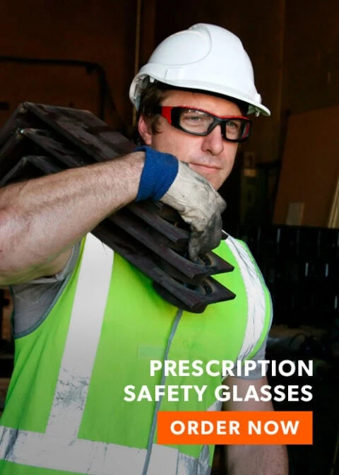 Prescription safety glasses