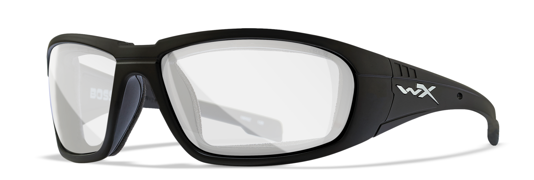 Wiley X Boss Safety Glasses - Matte Black