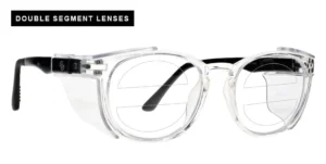 RX-190 Double Segment Safety Glasses