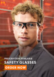 Corporate safety glasses