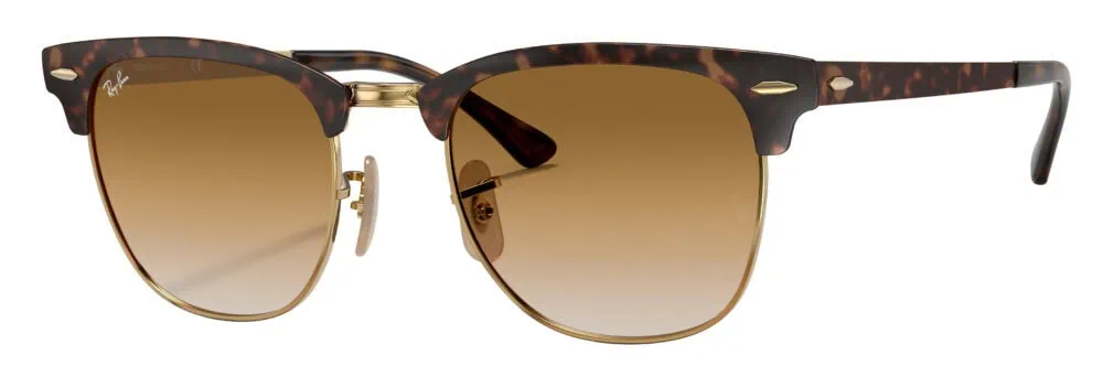 Ray Ban Clubmaster Metal Sunglasses - Image 2
