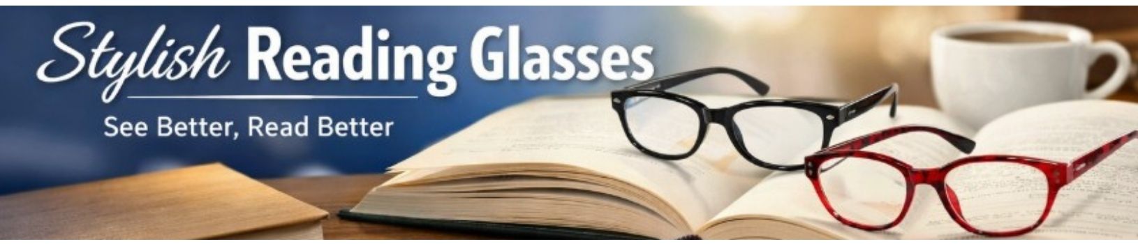 Real Glass reading glasses