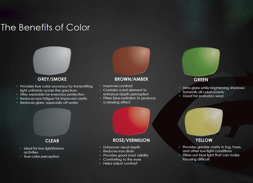 polarized lens colors