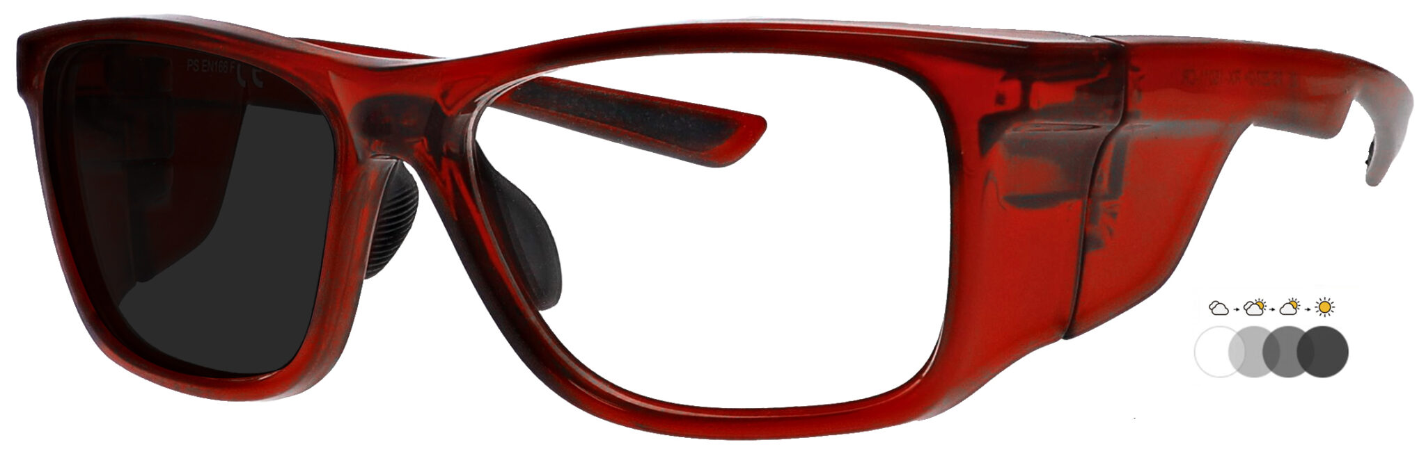 Photochromic Safety Glasses - Model 15011 - Image 3