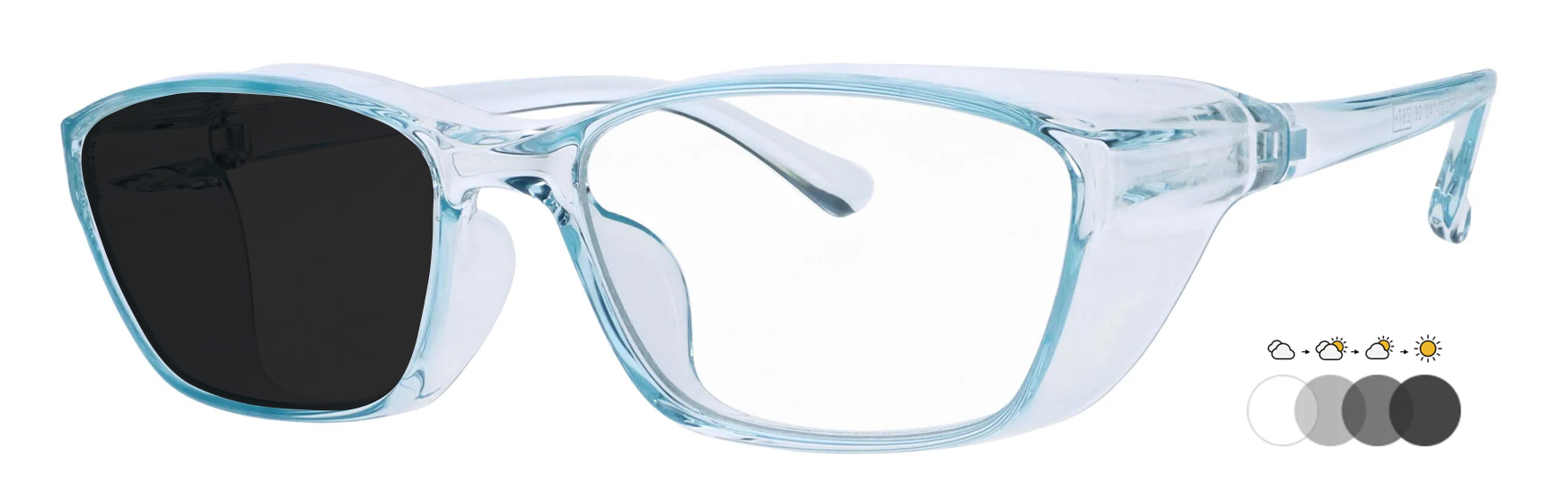 Photochromic Safety Glasses - Model TR512 - Image 6