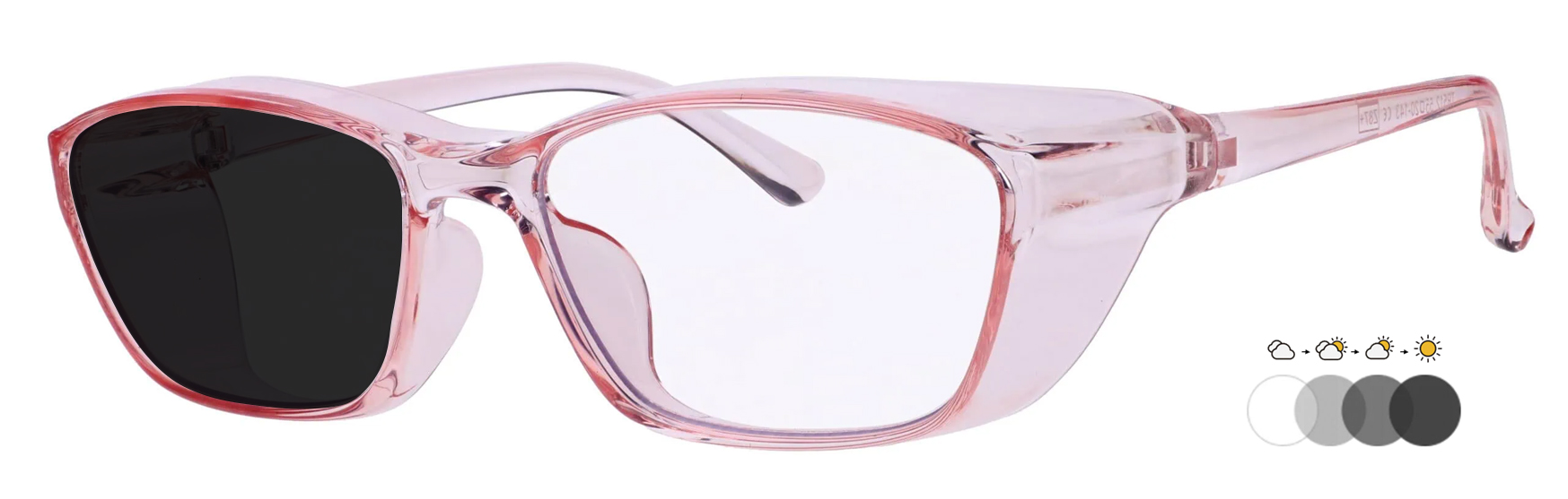 Photochromic Safety Glasses - Model TR512 - Image 4