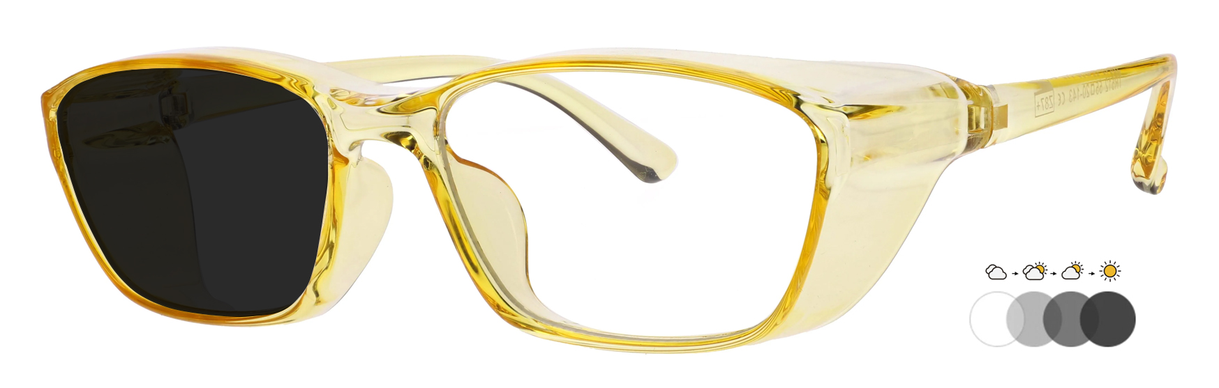 Photochromic Safety Glasses - Model TR512 - Image 2